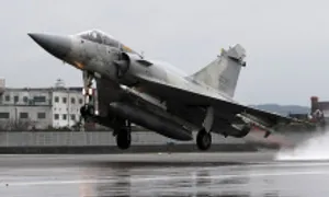 Tiêm kích Đài Loan rơi xuống biển, phi công mất tích